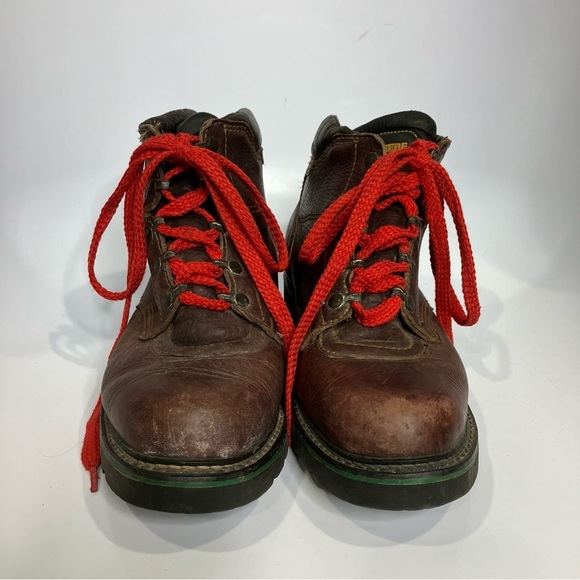 John Deere leather work‎ boots size 9.5 main image 5